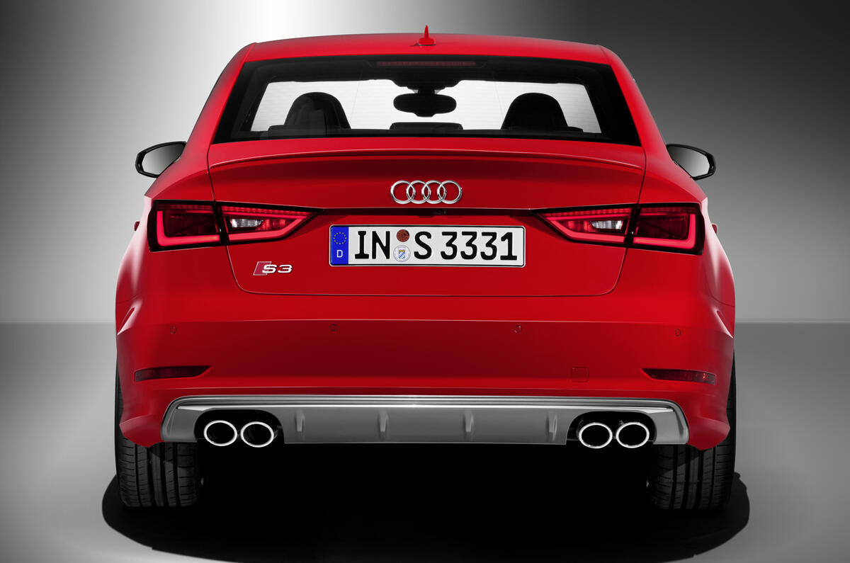 no title Audi A3 and S3 saloons officially revealed