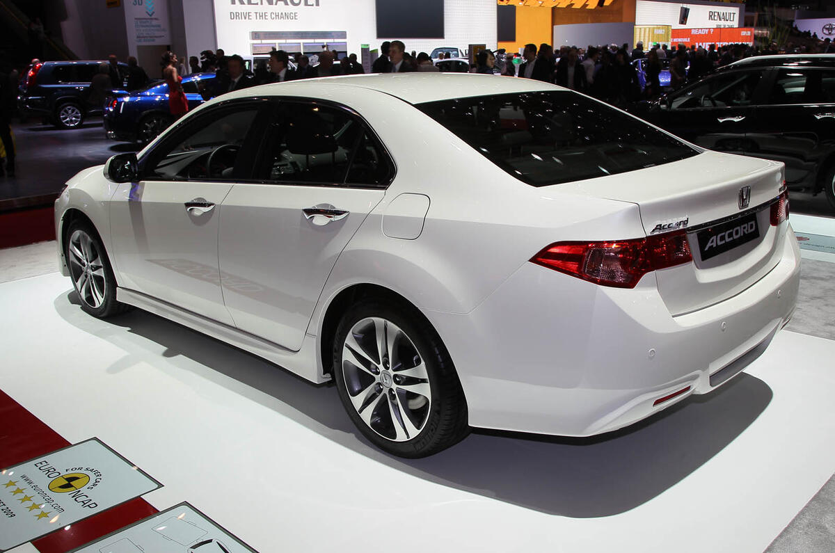 no title Geneva motor show: Honda Accord facelift