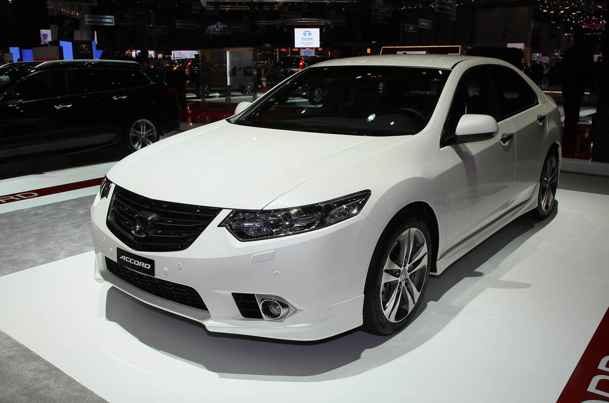 no title Geneva motor show: Honda Accord facelift