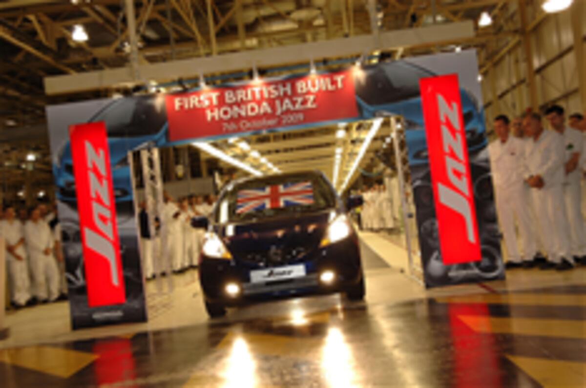 UK Honda Jazz production begins