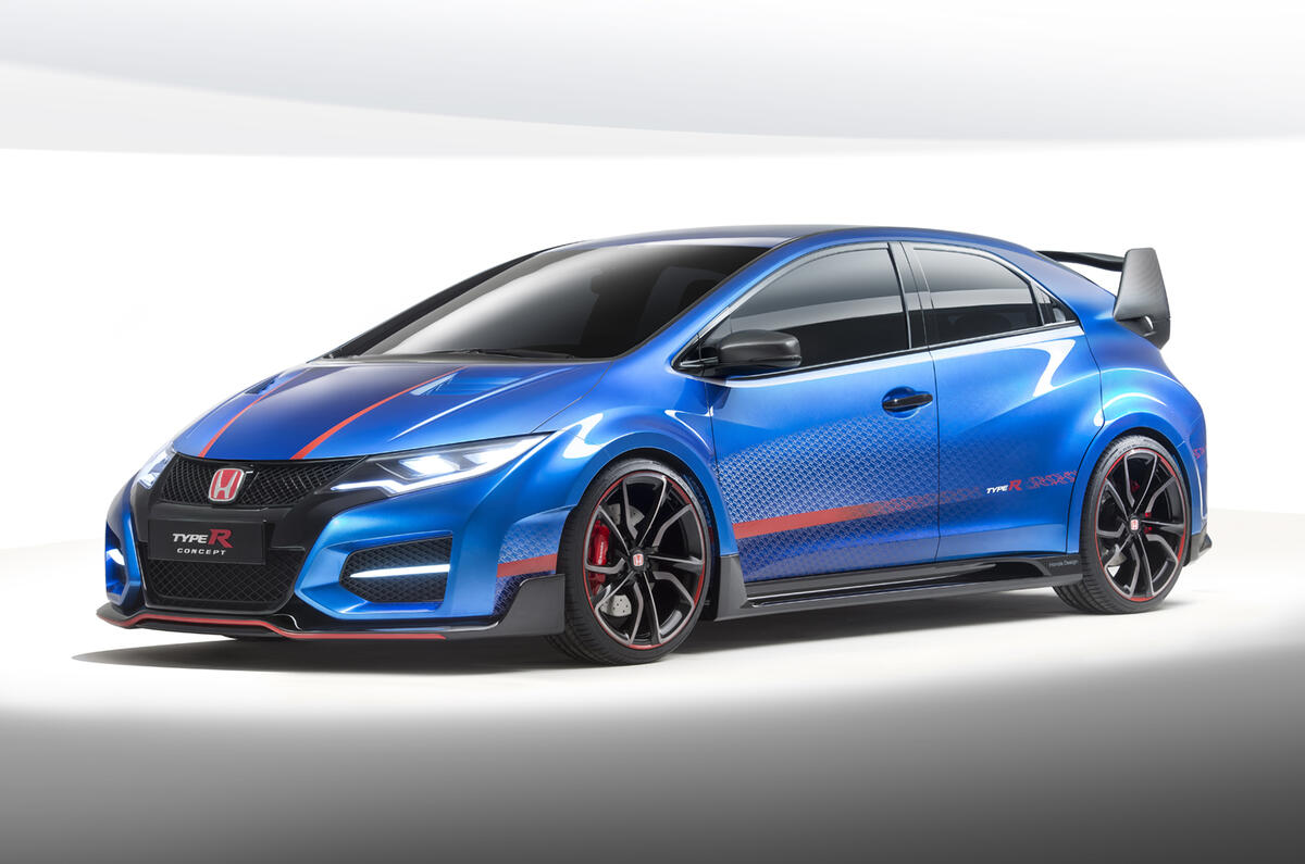 New Honda Civic Type R concept unveiled New Honda Civic Type R concept unveiled