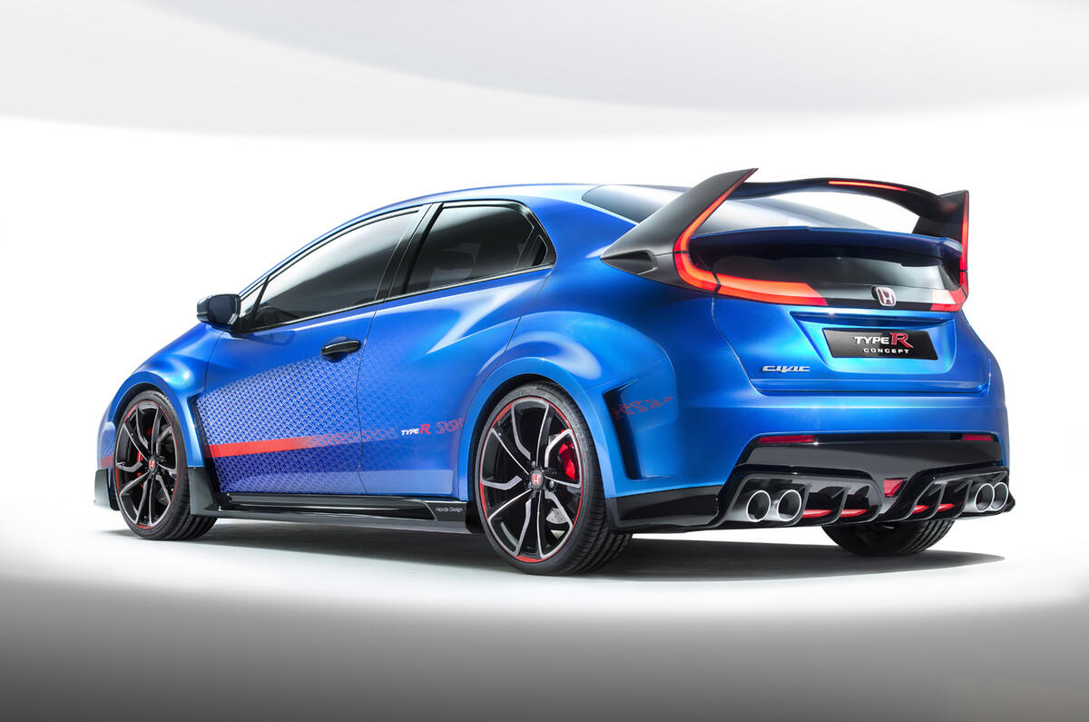 New Honda Civic Type R concept unveiled New Honda Civic Type R concept unveiled