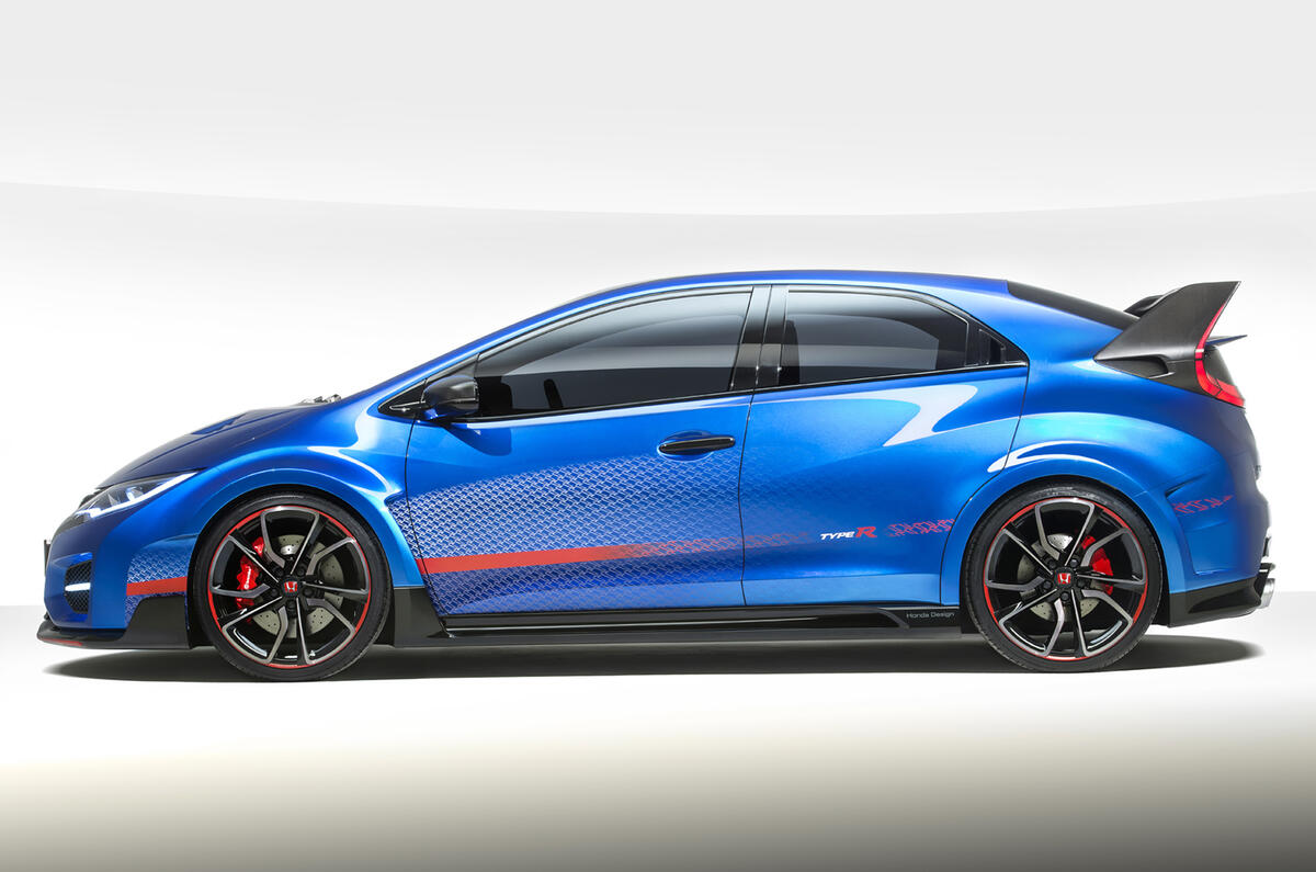 New Honda Civic Type R concept unveiled New Honda Civic Type R concept unveiled