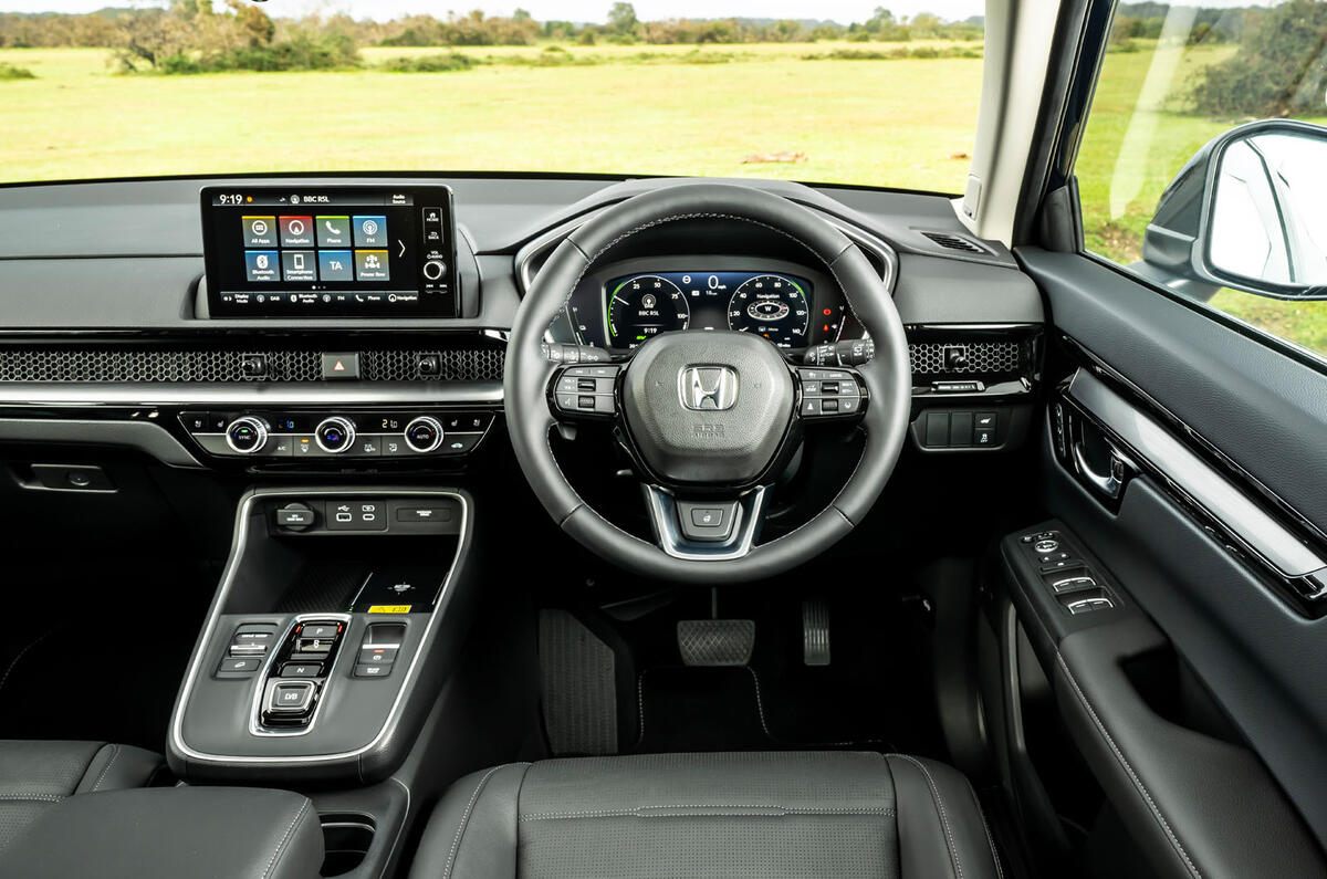 Honda CR-V review 2023 008 dash