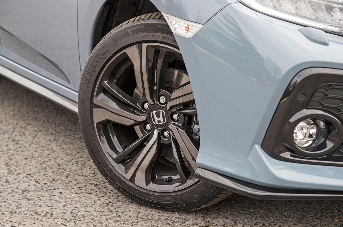 Honda Civic alloy wheels