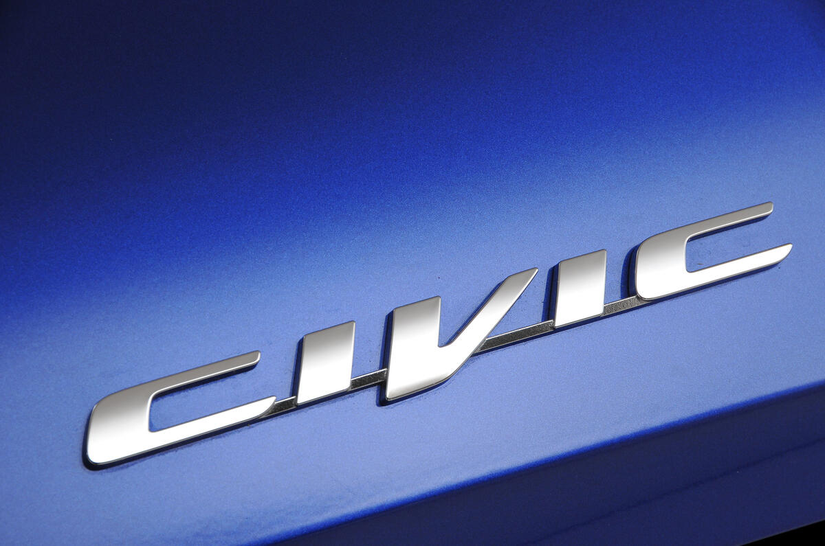 Honda Civic badge