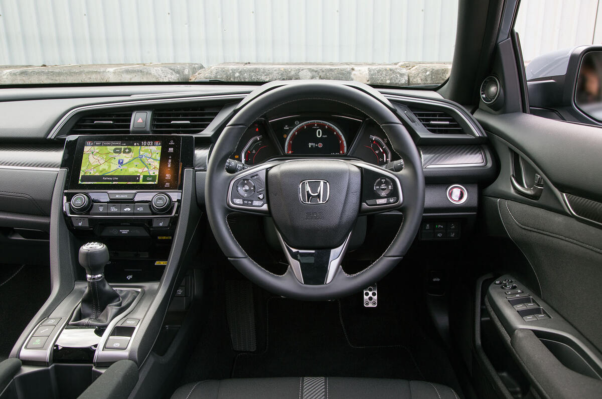 Honda Civic dashboard