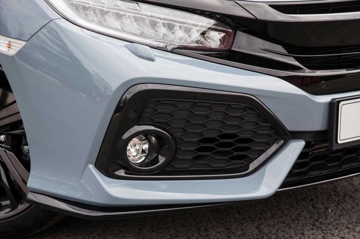 Honda Civic front foglight