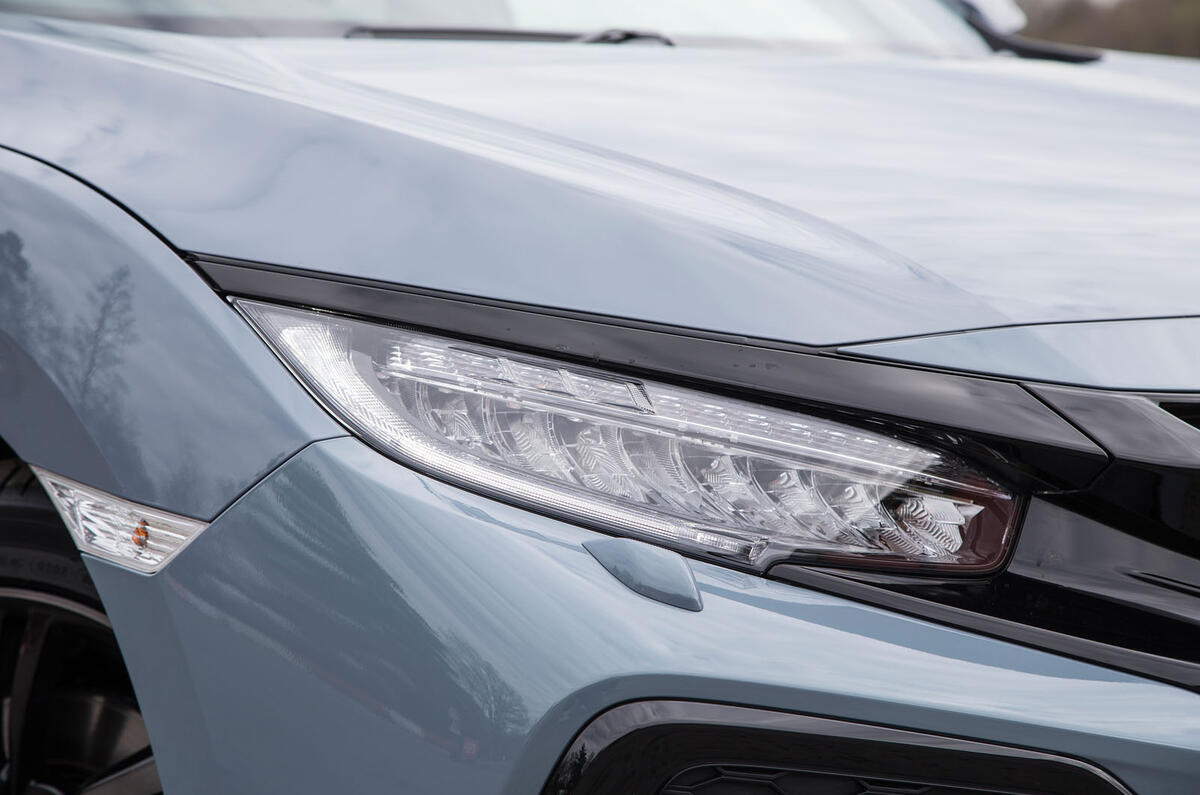 Honda Civic headlights