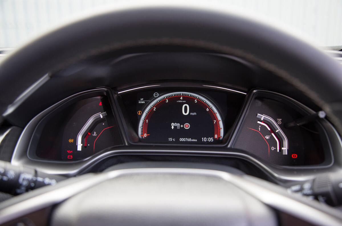 Honda Civic instrument cluster