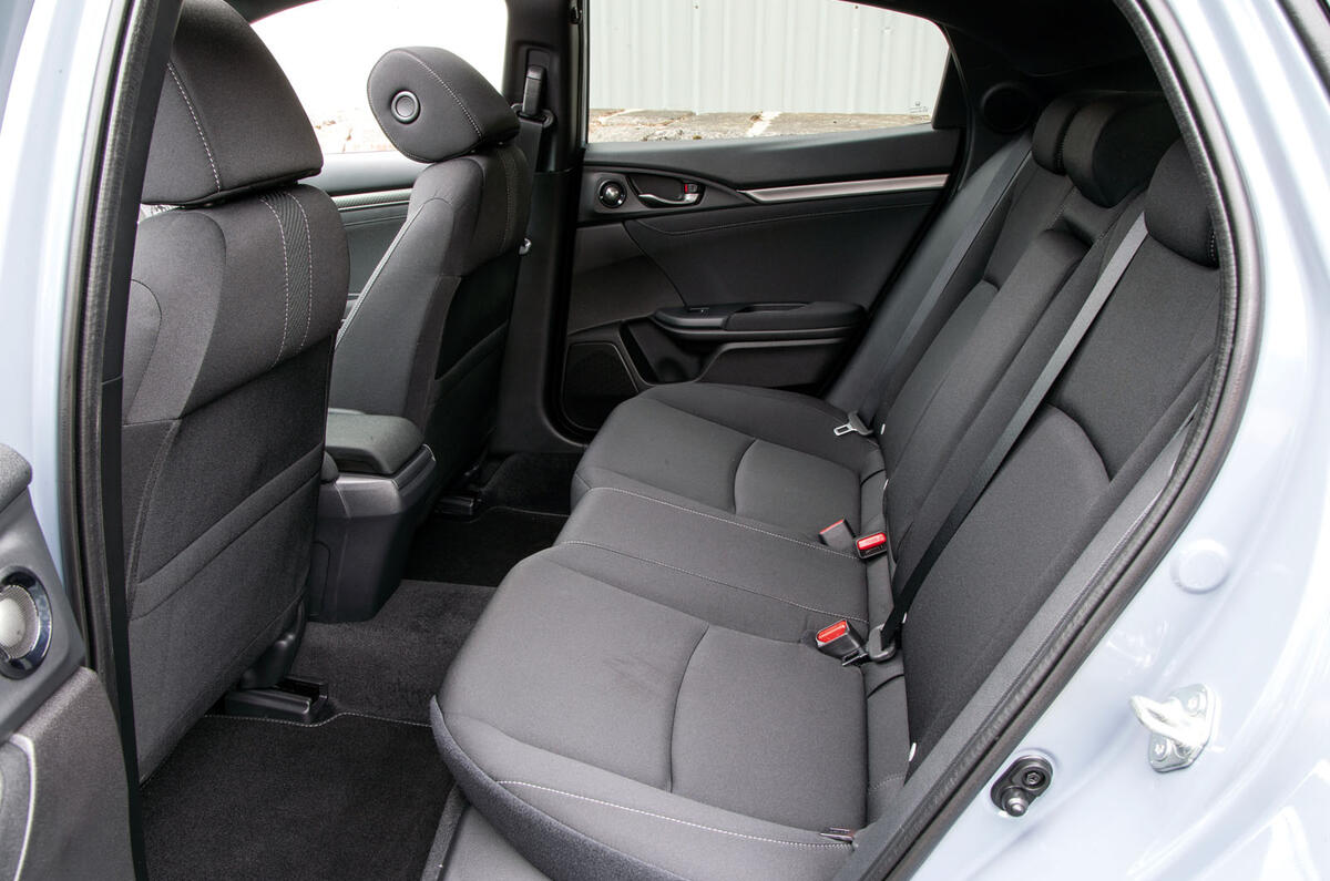 Honda Civic rear seats