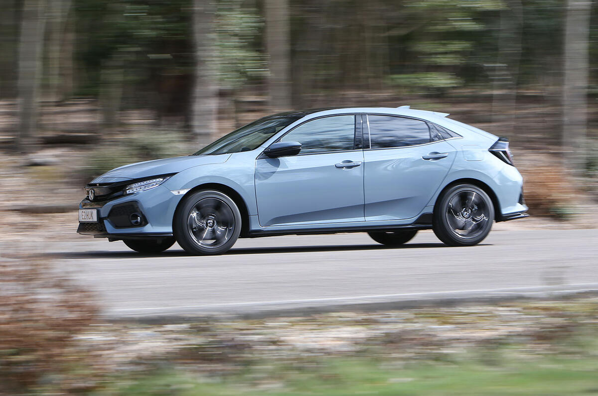 Honda Civic side profile