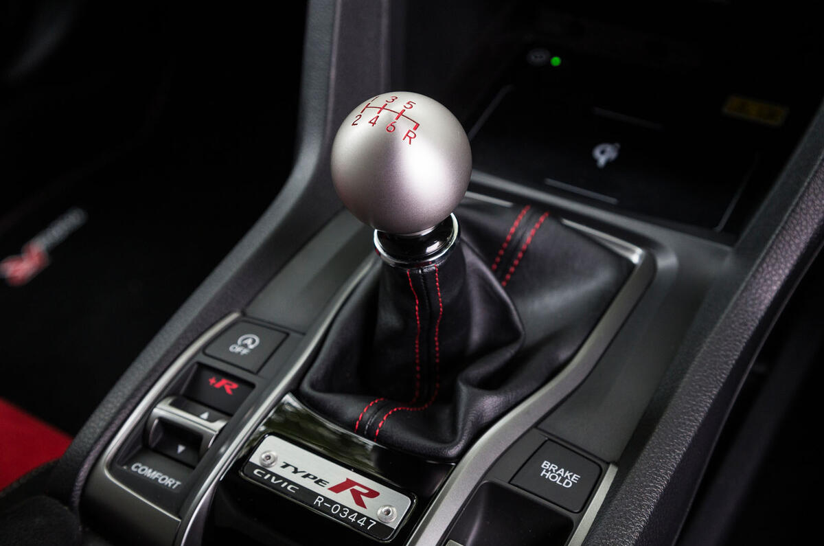 Honda Civic Type R manual gearbox