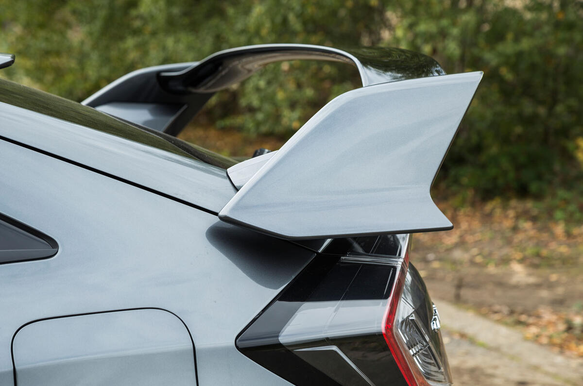 Honda Civic Type R rear spoiler