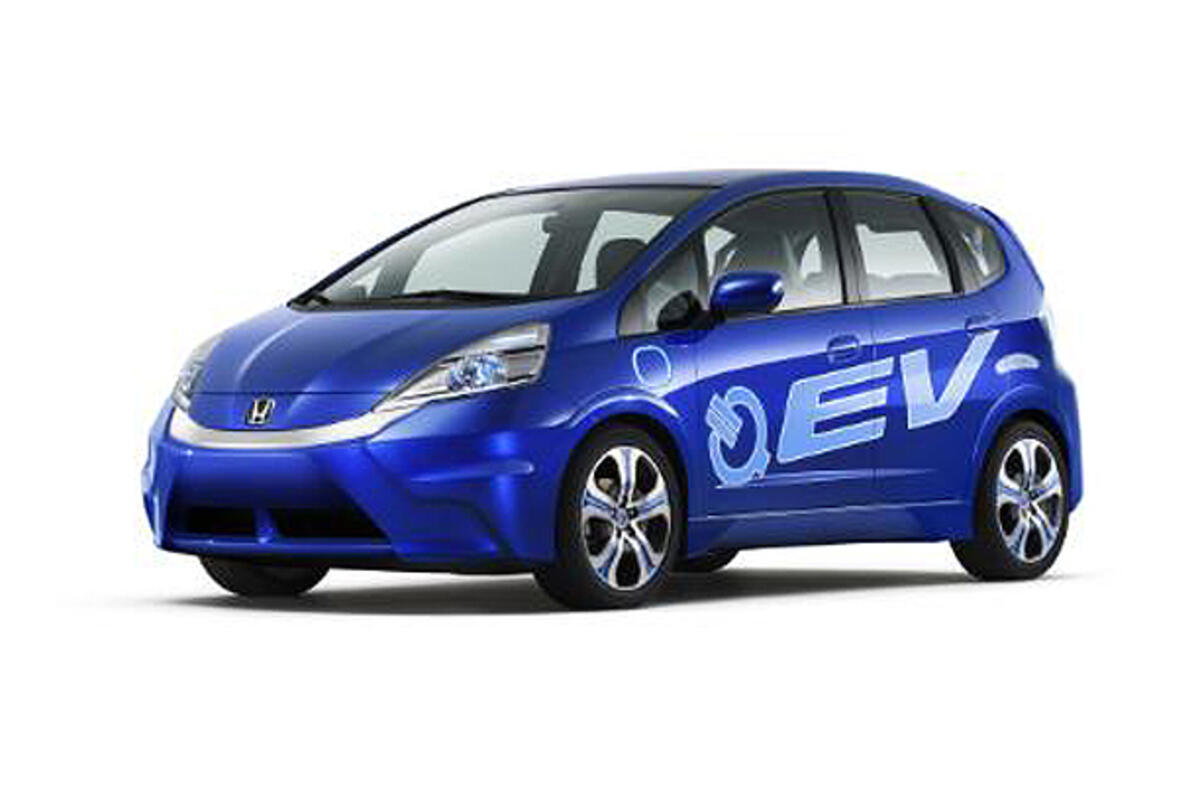 LA motor show: Honda Fit EV