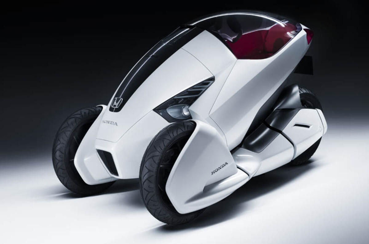 Three-wheel Honda 3-RC unveiled