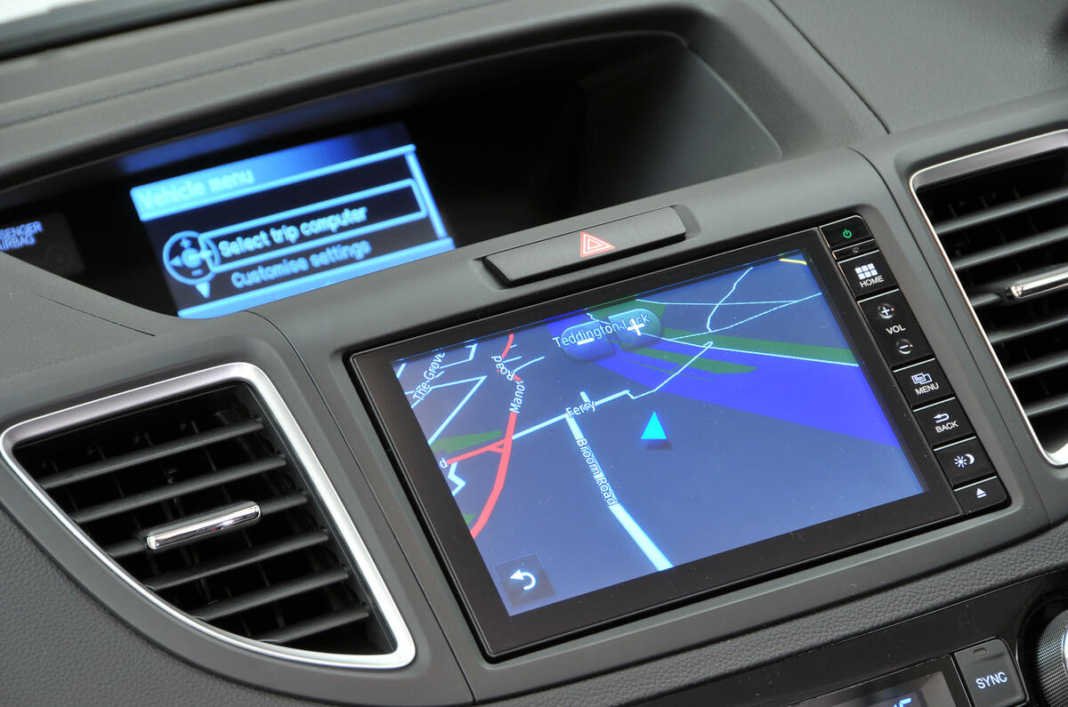 Honda CR-V infotainment system