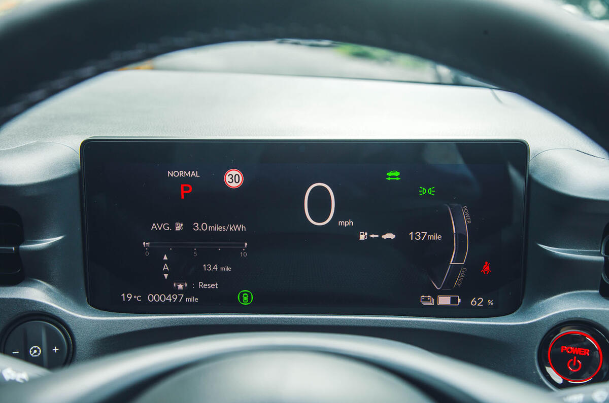 honda eny1 review 2023 015 dials