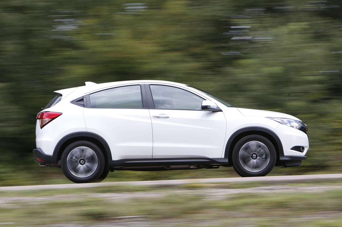 ...but the Honda HR-V handles capably