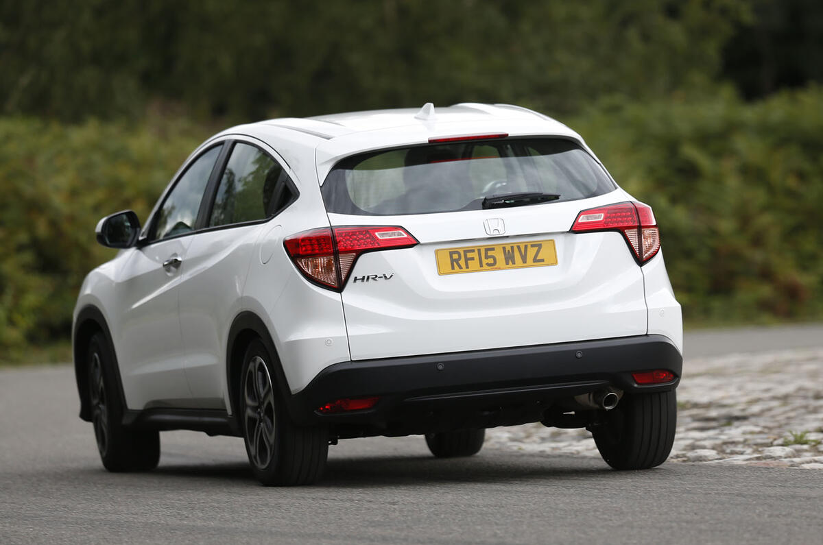 The Honda CR-V's stability control is well judged for a car of this kind