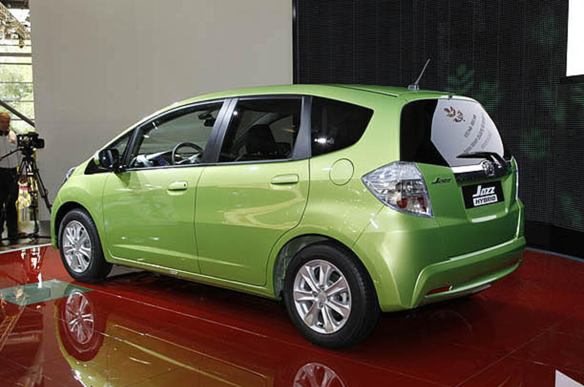 Paris motor show: Honda Jazz Hybrid