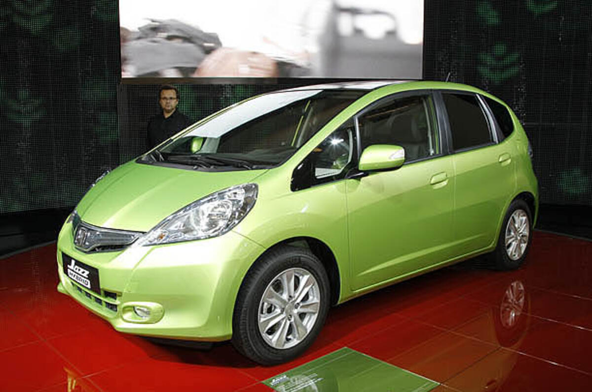Paris motor show: Honda Jazz Hybrid