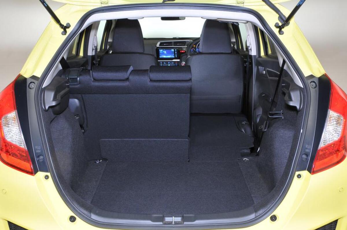 Volume du coffre de la Honda Jazz