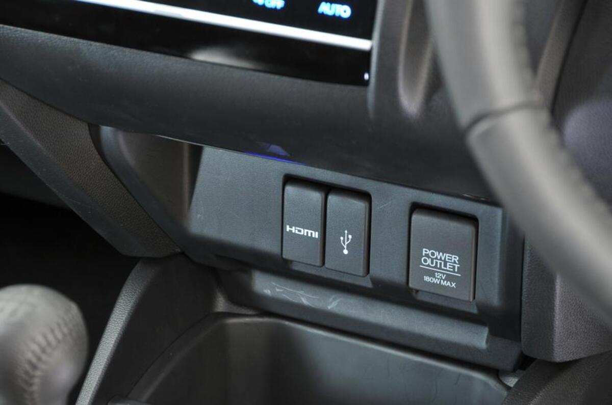 Commandes de la Honda Jazz