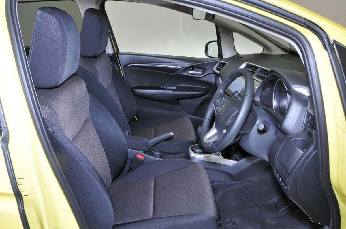 Intérieur de la Honda Jazz