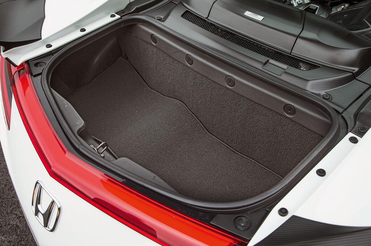 Honda NSX boot space