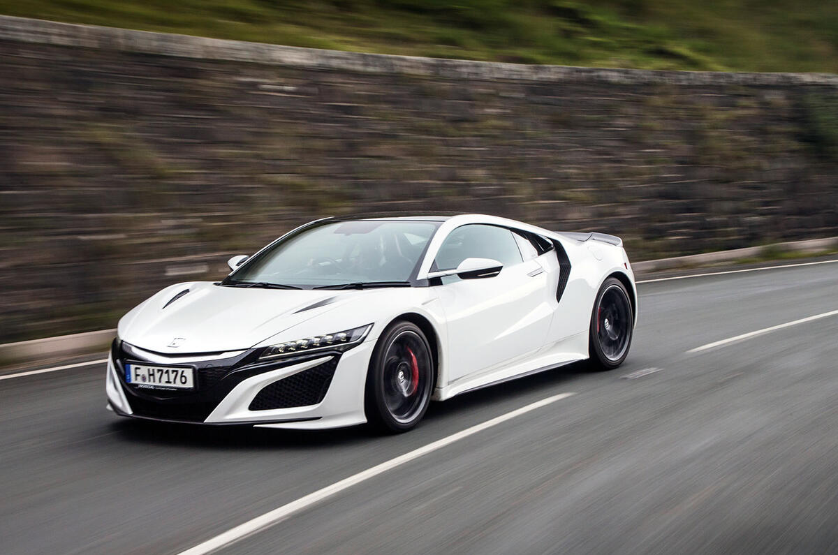 honda nsx front quarter