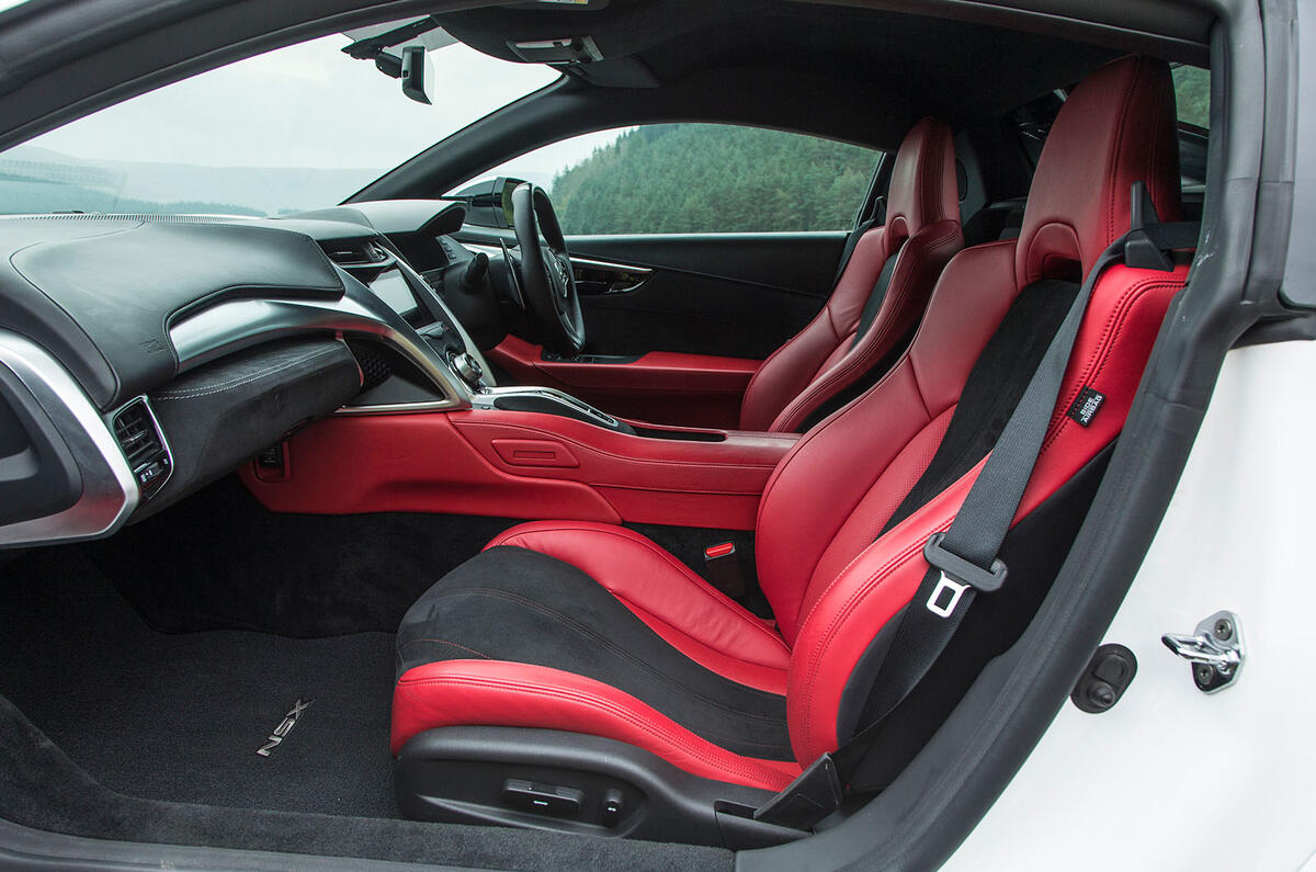 Honda NSX interior