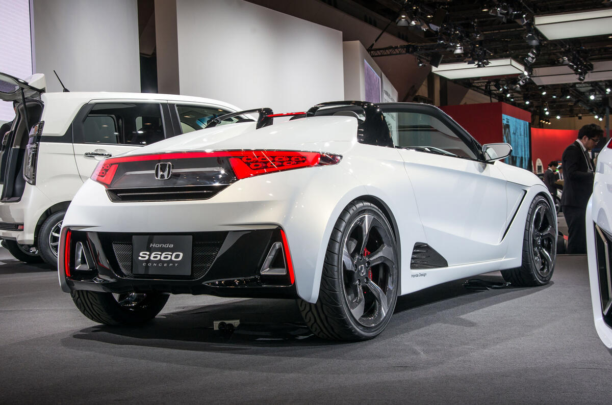 Tokyo motor show 2013: Honda Beat S660 concept