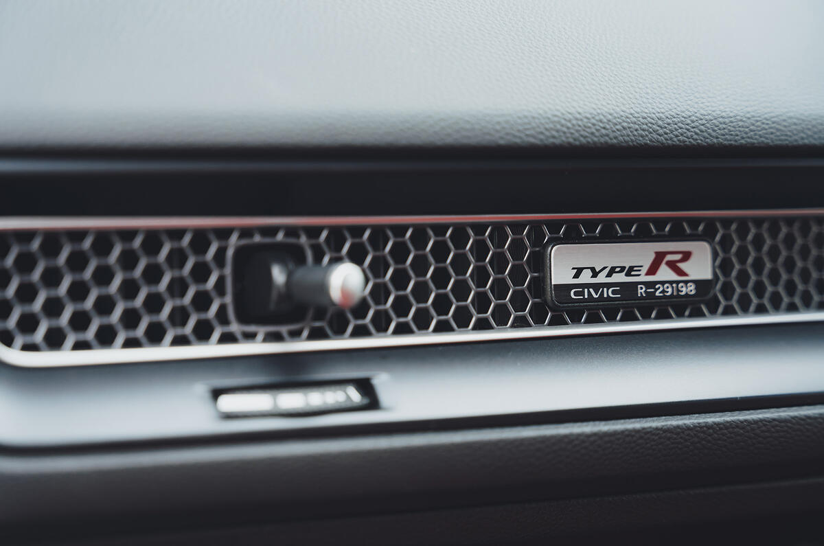 Honda Civic R plaque Honda Civic R plaque