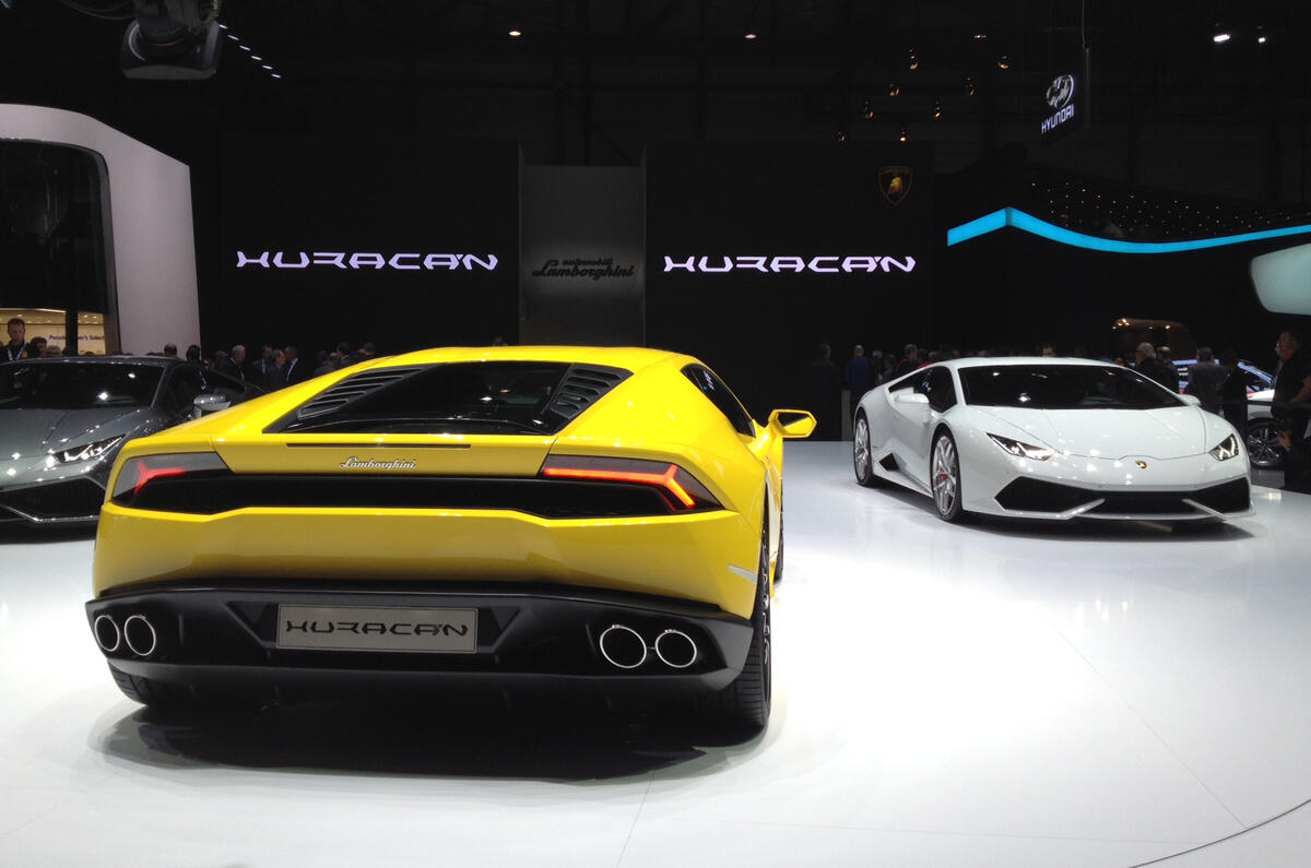 New tech for Lamborghini Huracán