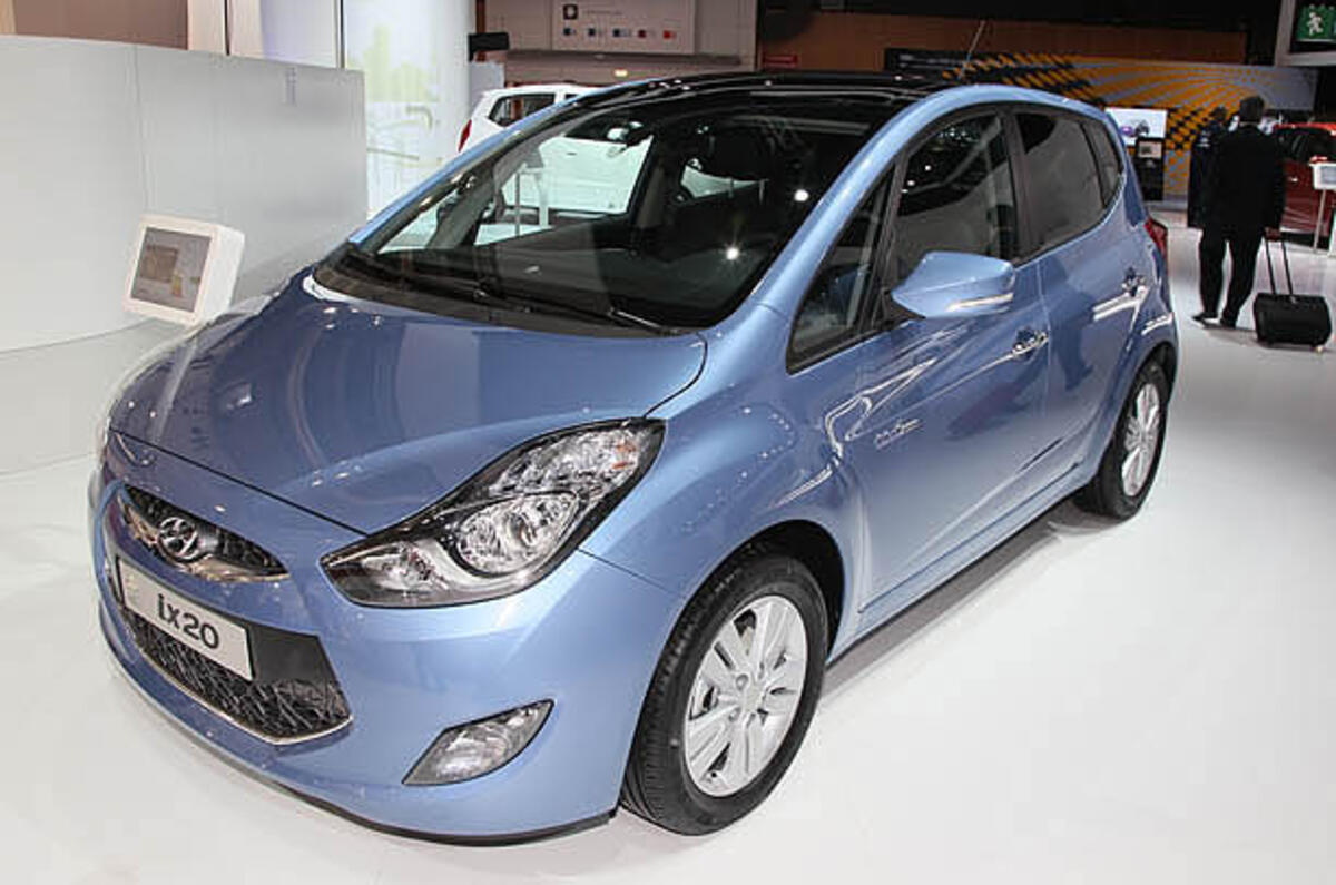 no title Paris motor show: Hyundai ix20 MPV