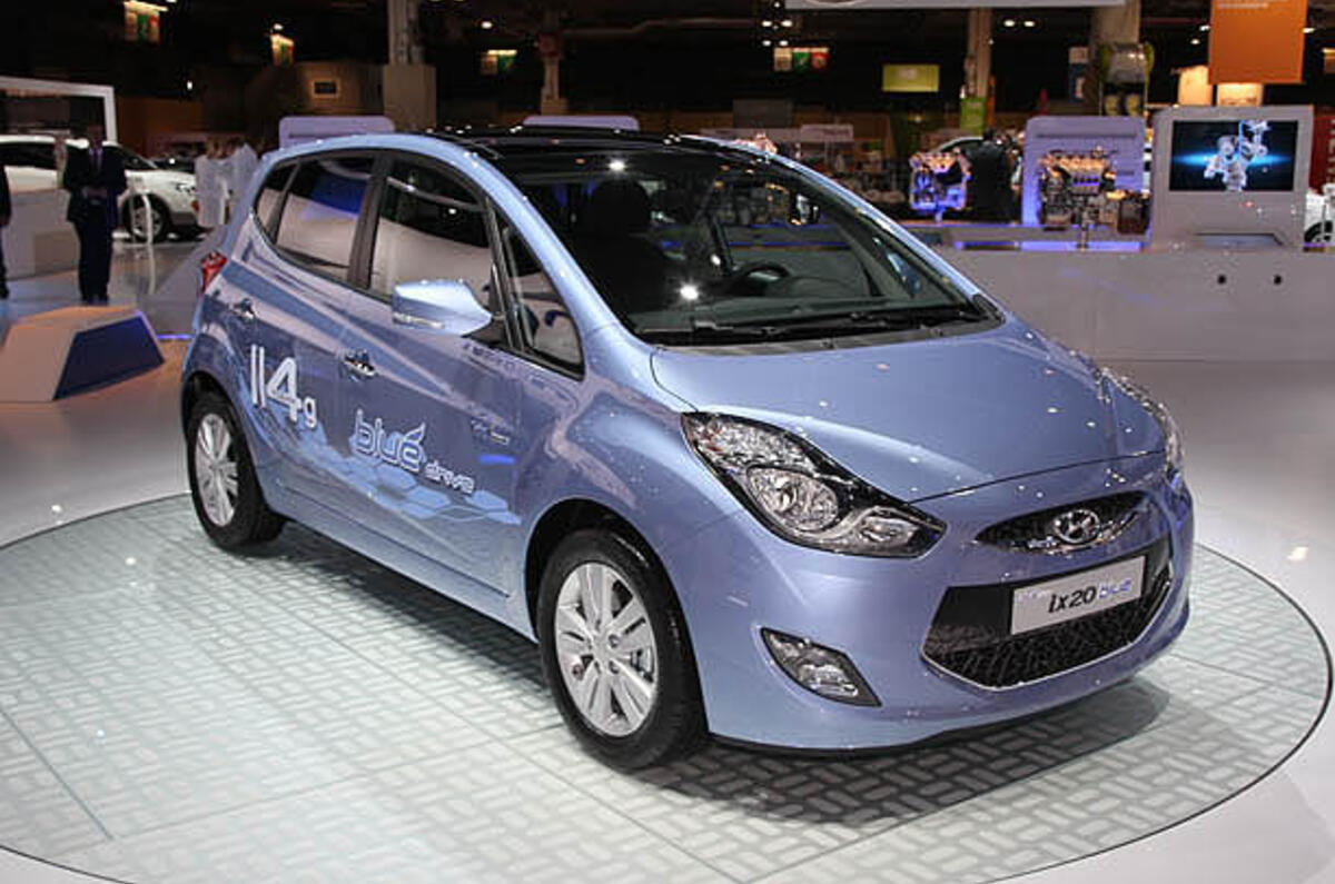 no title Paris motor show: Hyundai ix20 MPV