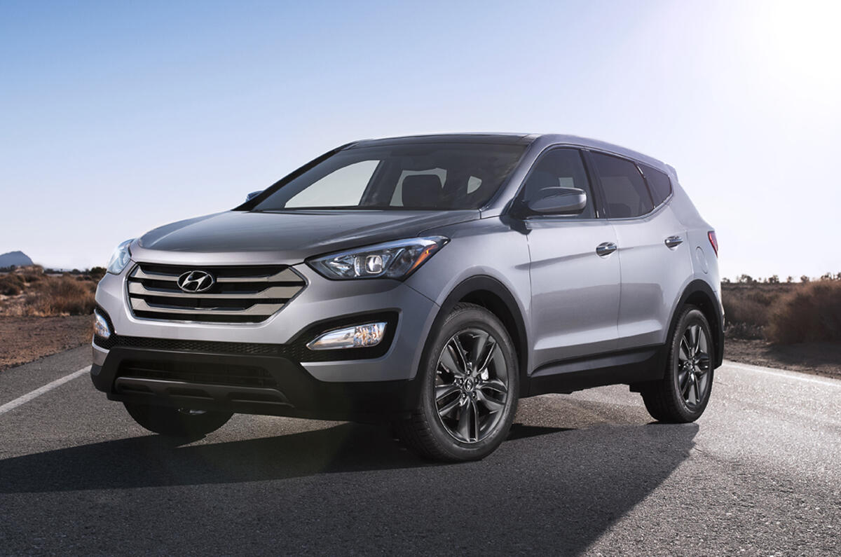 New York motor show: Hyundai Santa Fe