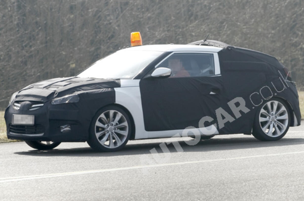 no title Radical Hyundai Veloster spied