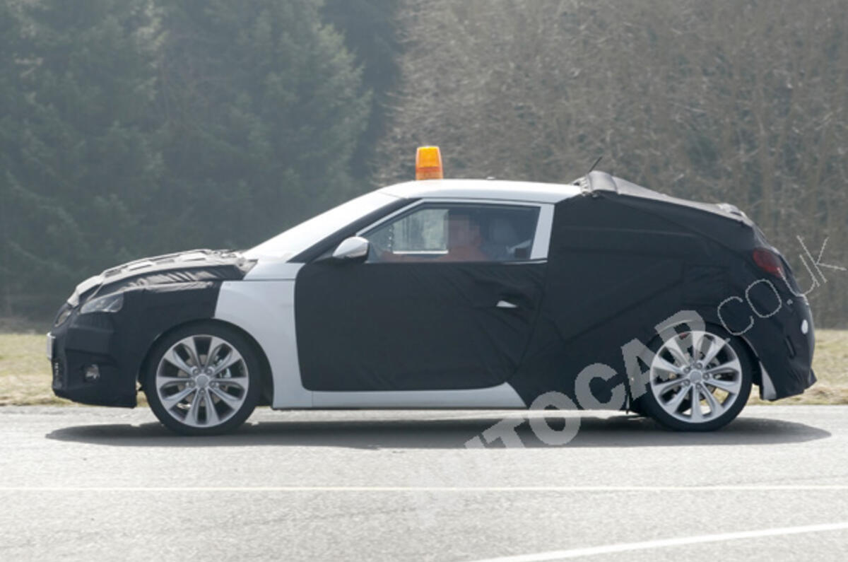 no title Radical Hyundai Veloster spied