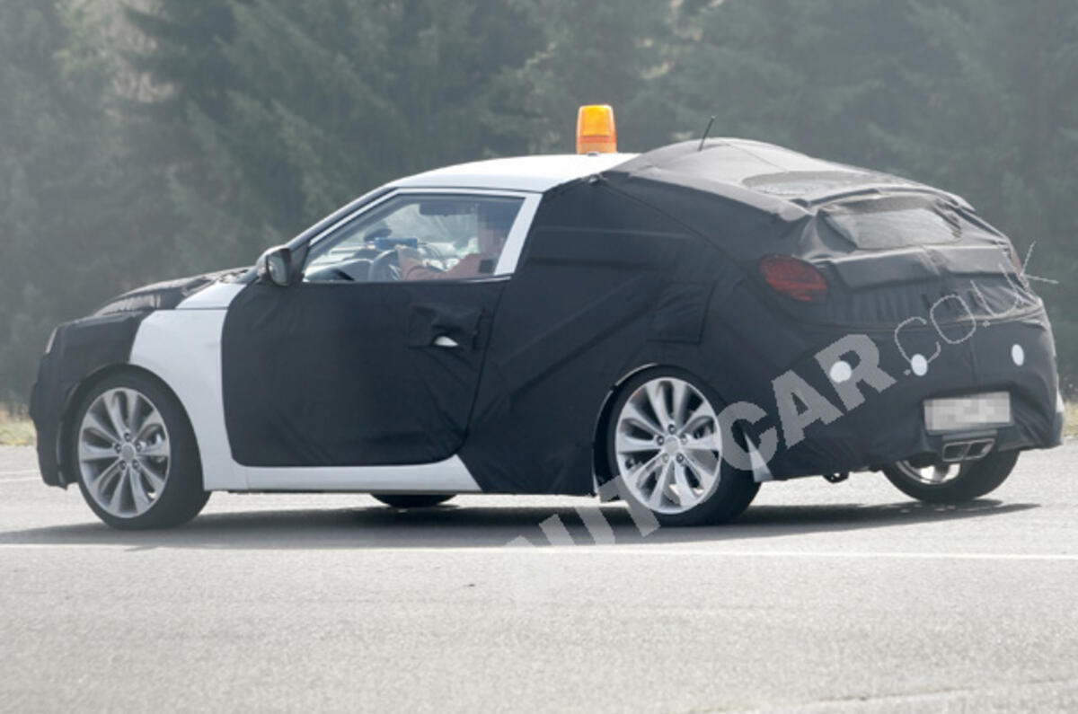 no title Radical Hyundai Veloster spied