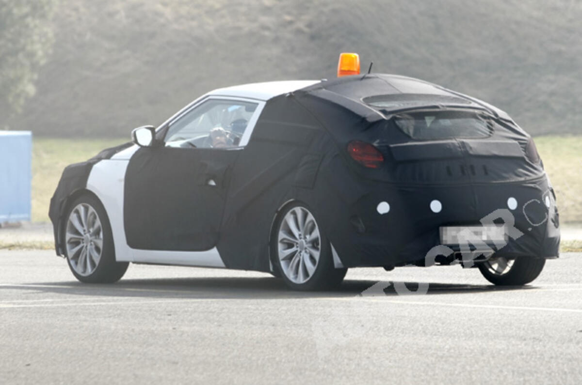 no title Radical Hyundai Veloster spied