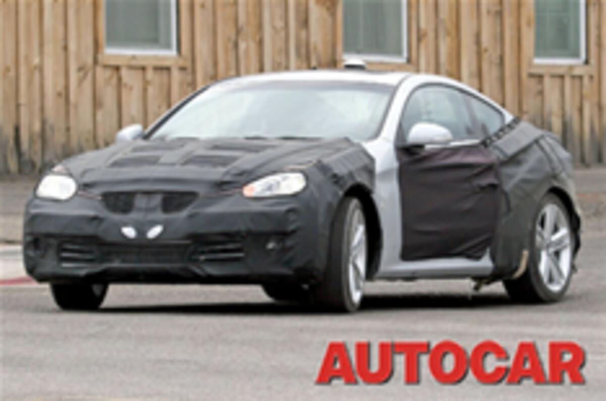 Rear-drive Hyundai Coupe headed for UK