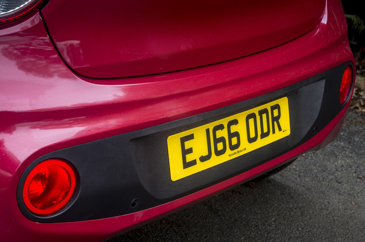 Hyundai i10 rear bumper