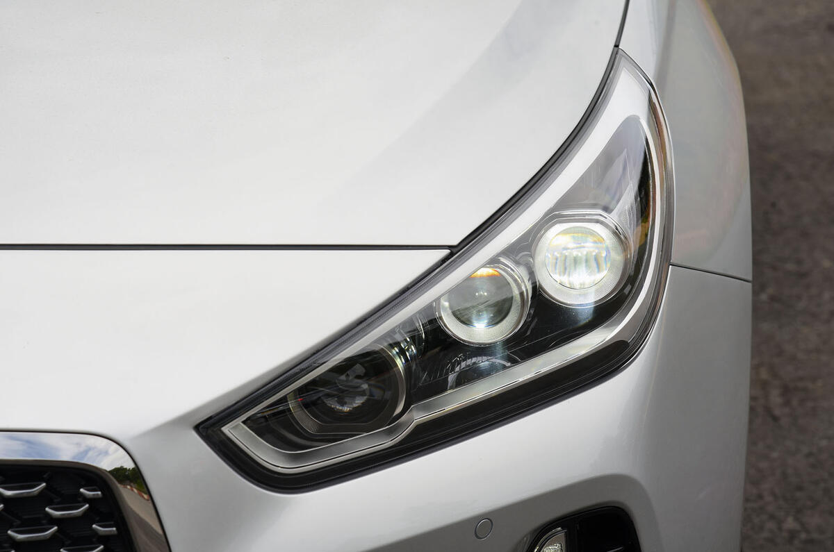 Hyundai i30 LED headlights