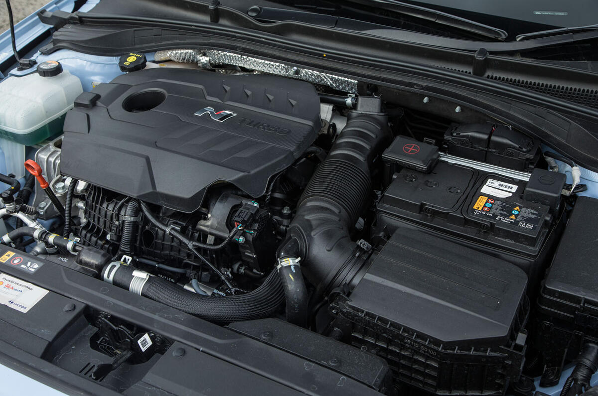 2.0-litre Hyundai i30 N petrol engine