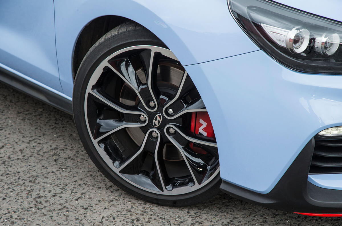 Hyundai i30 N alloy wheels