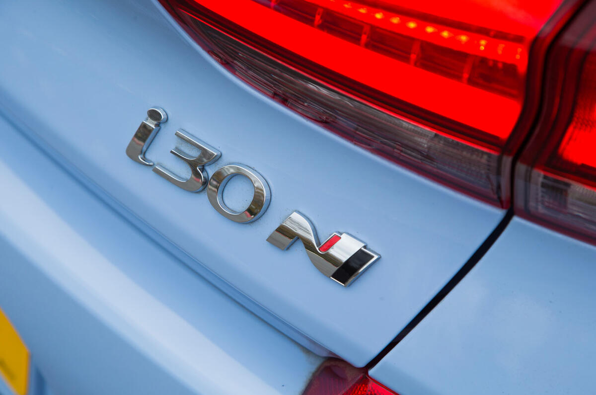Hyundai i30 N badging