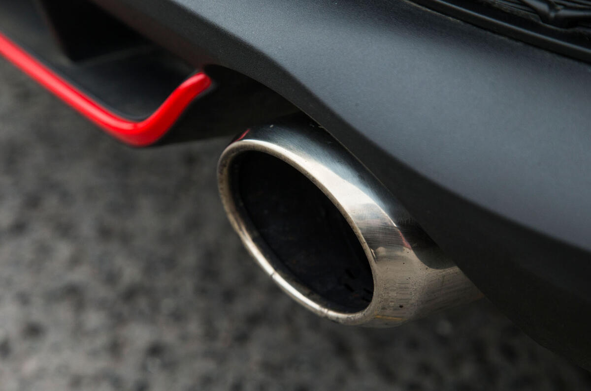 Hyundai i30 N exhaust system