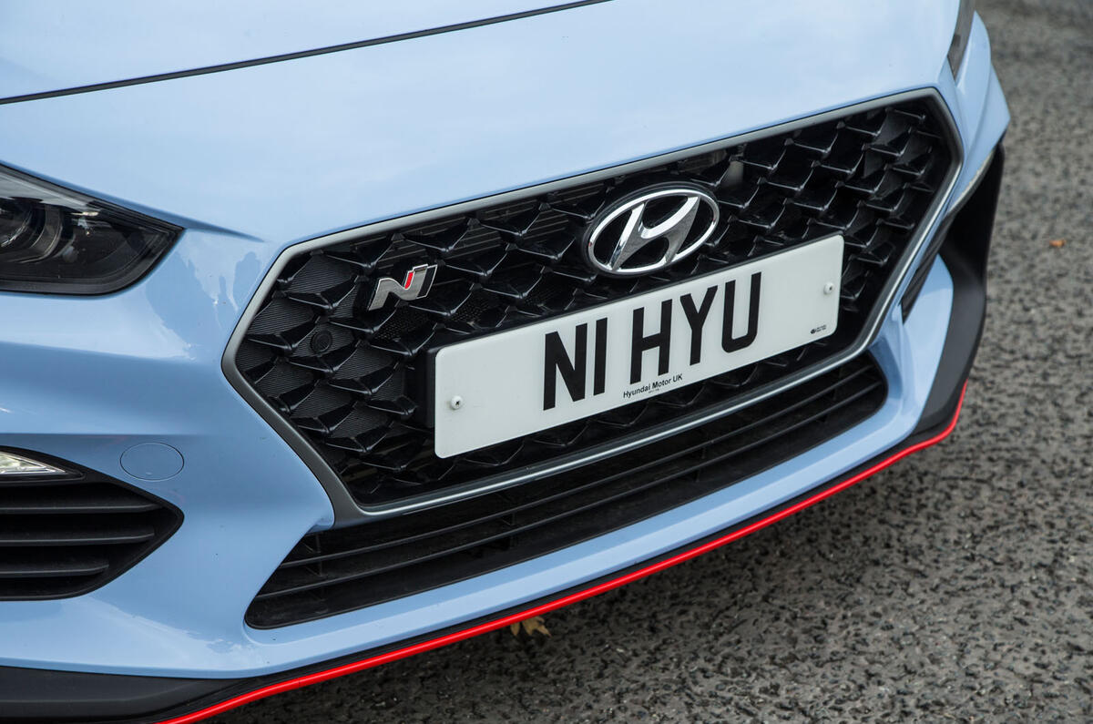 Hyundai i30 N front grille